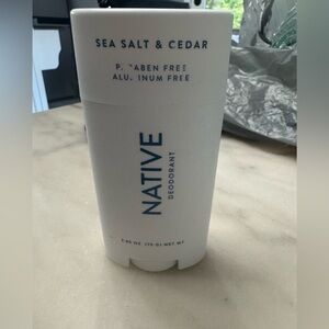New - Native deodorant sea salt & cedar